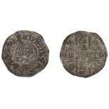 Kings of Wessex, Ã†thelberht (858-65), Penny, Inscribed Cross type [BMC i], Canterbury(?), Be...