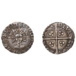 Henry V (1413-1422), Definitive issues, Penny, class C, London, mullet to left and broken an...