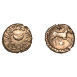 British Iron Age, ATREBATES and REGNI, Eppillus (20 BC - AD 1), Quarter-Stater, eppilv com Â·...