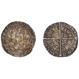 Edward IV (First reign, 1461-1470), Light coinage, Groat, York, class VI, mm. sun, e on brea...