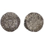 Edward IV (First reign, 1461-1470), Light coinage, Groat, York, class IX, mm. lis, trefoils...