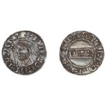 Harold II (1066), Penny, PAX type, Lewes, Osweald, ozpold on lepeei, bust left with sceptre,...