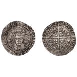 Edward IV (Second reign, 1471-1483), Groat, London, class XXI, mm. cinquefoil, rose on breas...