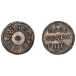 Eadwig (955-959), Penny, Two Line type [HT3], Bedford, Baldwin, + eadvvig re around small cr...