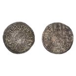 Kings of Wessex, Ã†thelwulf (839-58), Penny, Inscribed Cross Phase [IV], Canterbury, Ã†thelnot...