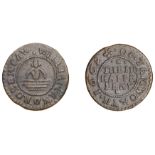 Tamworth, William and Robert Cawne, Halfpenny, 1668, 2.01g/6h (N 4217; BW. 161). Very fine,...