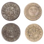 Whitby, William Lotherington, Halfpenny, 1669, 2.67g/12h (N 6095; BW. 368); Henry Sneaton, H...