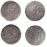 Coventry, John Lax, Farthing, 1659, 0.91g/12h (N 5320; BW. 79); Abraham Lucas, Farthing, 1.0...