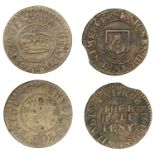 KENT, Edenbridge, Rob Alchorne and Wil Ablet, Halfpenny, 2.49g/3h (N 2549a, this piece; BW....