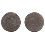 Navenby, Thomas Boole, Farthing, 1.26g/6h (OB 214; N 2978; BW. 207). Excavated, rare; the on...