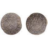 Middleham, Lawrence Carr, Halfpenny, 1666, 2.13g/6h (N 5980b, this piece; BW. 233). Fair to...