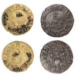 Shadwell Dock, Mathew Dodsley, Farthing, 1658, 0.29g/3h (N 8436; BW. Middlesex 177); L.S.E....