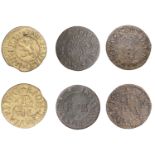 Wapping, Frances Nores, Farthing, 1653, 0.85g/6h (N 8516b, this piece; BW. 3321); G.E.P. at...
