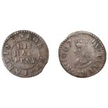 Ellerton, Robert Jarvis, Halfpenny, 1667, 2.30g/9h (N 5855; BW. 91). Part flat, otherwise fi...