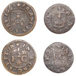 Long Sutton [or Sutton St Mary], Francis Cory, Farthing, 1663, 2.02g/9h (OB 184a; N 2969; BW...