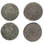 KENT, Elham, William Partridg, Farthing, 0.98g/6h (N 2550; BW. 248); Eynsford, John Becket,...