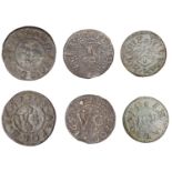 Alford, William Cary, Farthing, 0.63g/12h (OB 1a; dies not in N; BW. 1); William Rodsbie, Fa...