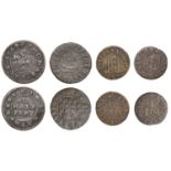 St Katharine's [East Smithfield], John Jarvis, Farthing, 1653, 0.85g/6h (N 8391; BW. 2618);...