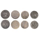 York, Rich Booth, Halfpenny, 3.22g/10h (N 6160; BW. 385); Allice Boulton, Halfpenny, 1671, 1...