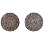 Bolingbroke, John Garthwait, Farthing, 0.98g/9h (OB 14a; N â€“; BW. 14). Good very fine, dark...