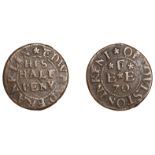 KENT, Folkestone, Edward Franklin, Halfpenny, [16]70, 2.53g/6h (N 2570; BW. 278). Fine; the...