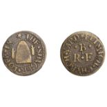 Flemish Churchyard [beneath St Katharine's Docks], R.E.B. the shvger lofe, Farthing, 1.23g/6...