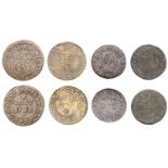 Doncaster, Thomas Gorst, Halfpenny, 2.19g/6h (N 5837; BW. 71); Daniell Hall, Halfpenny, 1667...