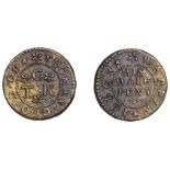 Wapping, Thomas Gooud, Halfpenny, 1666, 2.74g/12h (N 8510; BW. 3303). Very fine, partial 'ri...