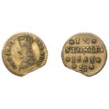 Stokesley, issuer uncertain, Farthing, 1665, 0.89g/12h (N 6078; BW. 347). Very fine but stru...