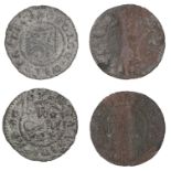 Cranswick, George Wilberforce, Halfpence, 1670 (2), 1.34g/9h, 1.12g/9h (both N 5831; BW. 62)...