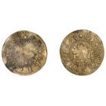 Coventry, Edward Crusse, Farthing, 1663, 0.94g/3h (N 5316; BW. 72). Obverse partly stained,...