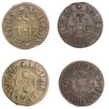 The Bulwark [Tower Hill], Thomas Stares, Farthing, 1653, 1.55g/6h (N 8168; BW. 448); Tho. To...