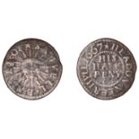 Hedon, Samuell Baines, Halfpenny, 1667, 1.20g/6h (N 5875; BW. 120). About fine, rare; the on...