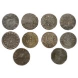 KENT, Rochester, Stephen Bonnet, Farthings (2), 1.23g/12h, 0.80g/12h (both N 2713; BW. 457);...