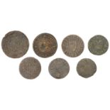 KENT, Milton-next-Sittingbourne, Willam Bissy, Farthing, 1.08g/6h (N 2677; BW. 430); Minster...