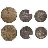 MIDDLESEX (Rural), Acton, John Munn, Farthing, 1.19g/6h (N 9075, this piece; BW. 5), octagon...