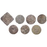 Louth, Overseers, lozenge-shaped Halfpenny, 1671, 0.99g/3h (OB 188; N 2971; BW. 181); John B...