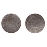 Henley-in-Arden, John Hemins, Halfpenny, 1.60g/6h (N 5330b, this piece; BW. 105). Poor, but...