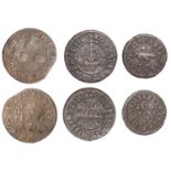 Spitalfields, W.M.C. at ye ball & raven, Farthing, 0.90g/9h (N â€“; BW. 2930); Richard Midlato...