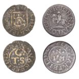 Wakefield, Tho. Cherrieholme, Farthing, 0.47g/12h (N â€“; BW. 356); John Naylor, Farthing, [16...