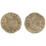 Southam, John Chebsey, Farthing, 1666, 0.79g/6h (N 5351, this piece; BW. 135). About very fi...