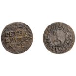 East Smithfield, Peter Laurence, Farthing, 0.55g/6h (N â€“; BW. 934). Good very fine, 'river'...
