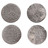 Hatfield, Mary Farrer, Halfpence, 1666 (2), 2.40g/9h, 1.32g/12h (both N 5873; BW. 118) [2]....