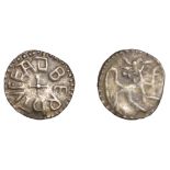 Kings of Northumbria, Eadberht (737-58), Sceatta, series Y [York], class A, eadberhtvÎ³ aroun...