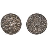 Ã†thelred II (978-1016), Penny, CRVX type, Wallingford, Leofric, leofric m-o pelig, 1.63g/6h...