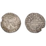 Robert III (1390-1406), Heavy coinage, Groat, Edinburgh, first issue, mm. cross pattÃ©e, tall...