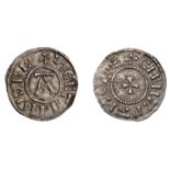 Danish East Anglia, St Edmund, Memorial coinage, Penny, Chenapa [Cnapa], sc eadmvnd re, chev...