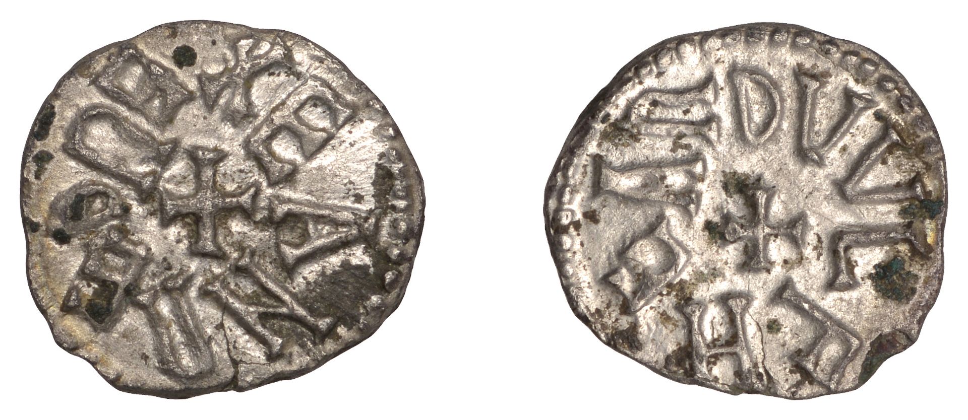 Kings of Northumbria, Eanred (810-41), base Sceatta or Penny, phase I, Wulfheard, eanred rex...