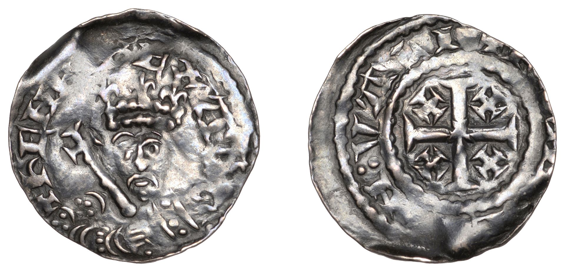 Henry II (1154-1189), Tealby coinage, Penny, type A2, Wallingford, Fulke, fvlcke [â€“]n: vali,...