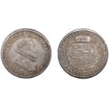 Austria, Rudolf II, Thaler, 1603, Ensisheim, 28.08g/12h (Voglhuber 95; Dav. 3033-4 var.). Ab...